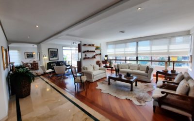 Centrally Located Spacious El Poblado Apartment With Direct Elevator Access and Three Parking Spaces