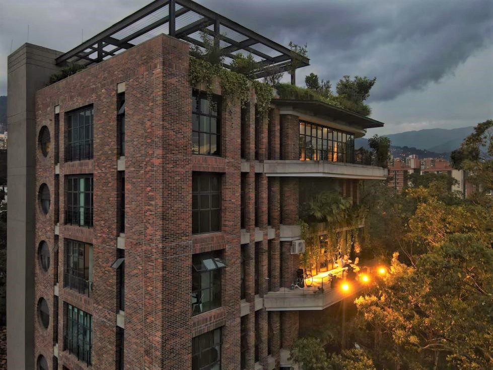 New, Wow Factor, El Poblado Loft Set in Natural Lush Green Sanctuary With Private Terrace