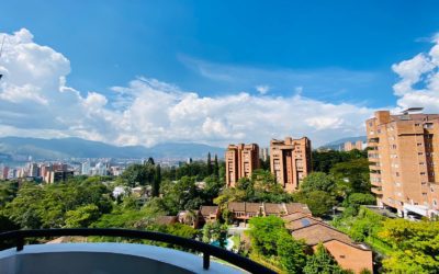 Low-Cost El Poblado Penthouse With High Ceilings and Valley Views For Under 100K USD