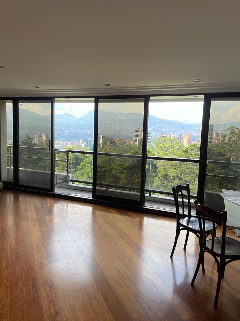 High-Floor, 3,500 Sq Ft El Poblado Four BR Condo With Wooden Features & Panoramic Views