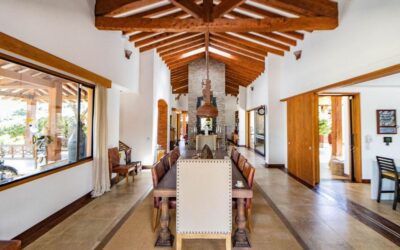 Incredible Llano Grande 6748 sq. ft. Finca On 1.7 Acres With Pool, Private Well, Courtyard, Soccer Field & Fruit Trees