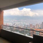 High Floor El Poblado Condo With Two Balconies, Hardwood Flooring, Breathtaking Views & Resort Style Pool