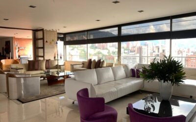 Massive, 4,650 Sq Ft El Poblado Penthouse With Multiple Balconies and Steps From Provenza