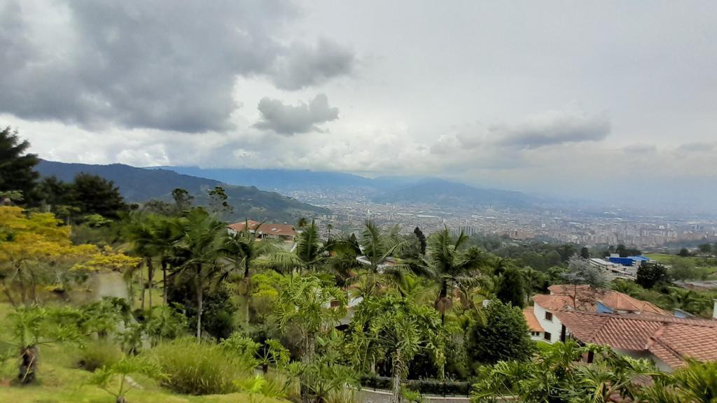 Country Living In The City; Classic Envigado Home In Gated Community With Top of the World Views, Beautiful Woodwork, Multiple Balconies & Caretaker House