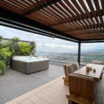Cool Bachelor Pad – Two-Level One BR Envigado Penthouse With Rooftop Terrace, Jacuzzi & Romantic Views