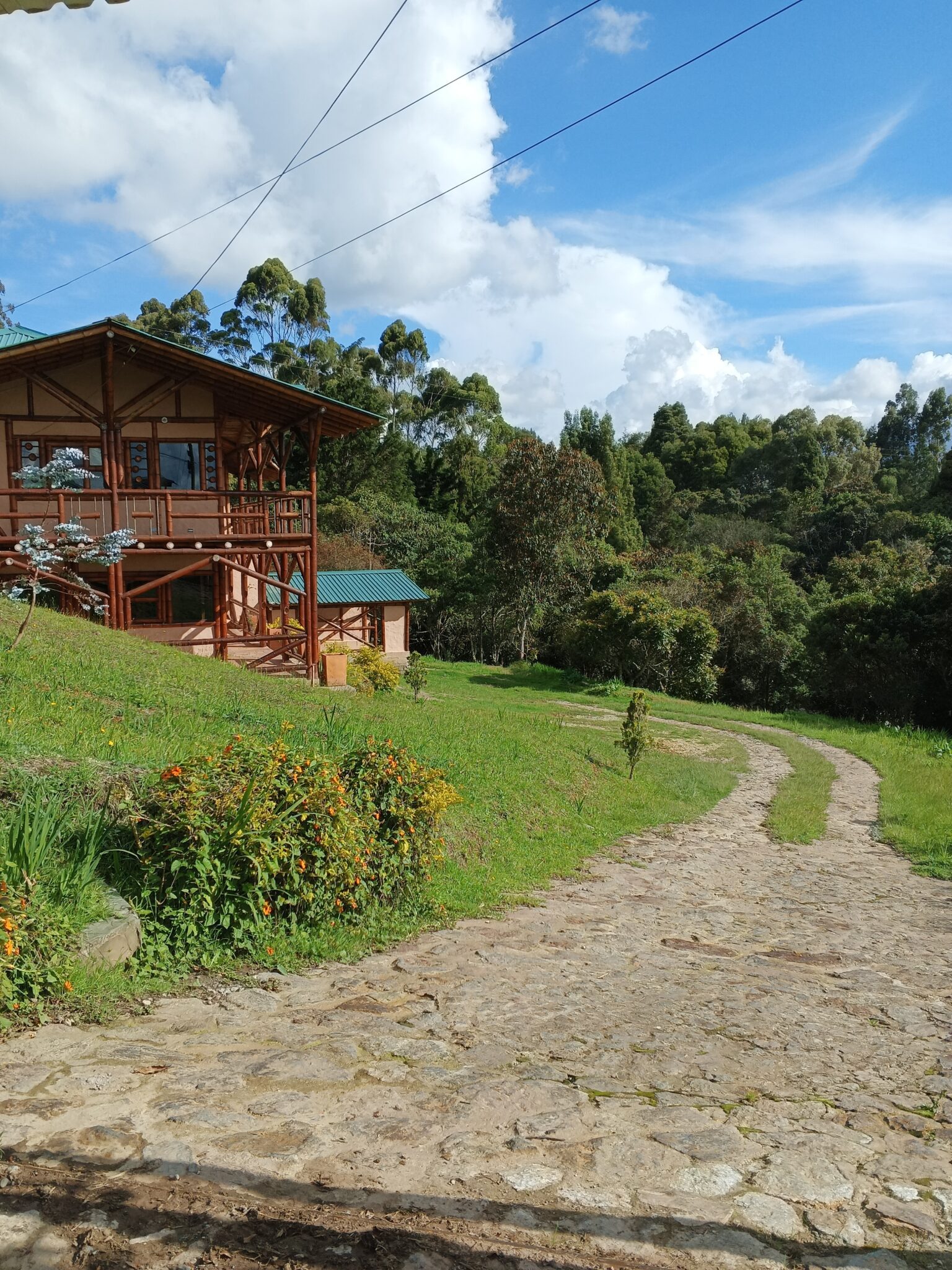 Unique, Bamboo-Constructed 5BR Finca Located on 1.18 Acres in Santa Elena With Two Greenhouses, One Hour From Medellin