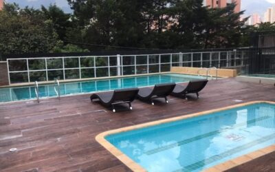 Fairly New 3BR El Poblado Condo with Comfy Swimming Pool and Seven Minute Walk to Provenza