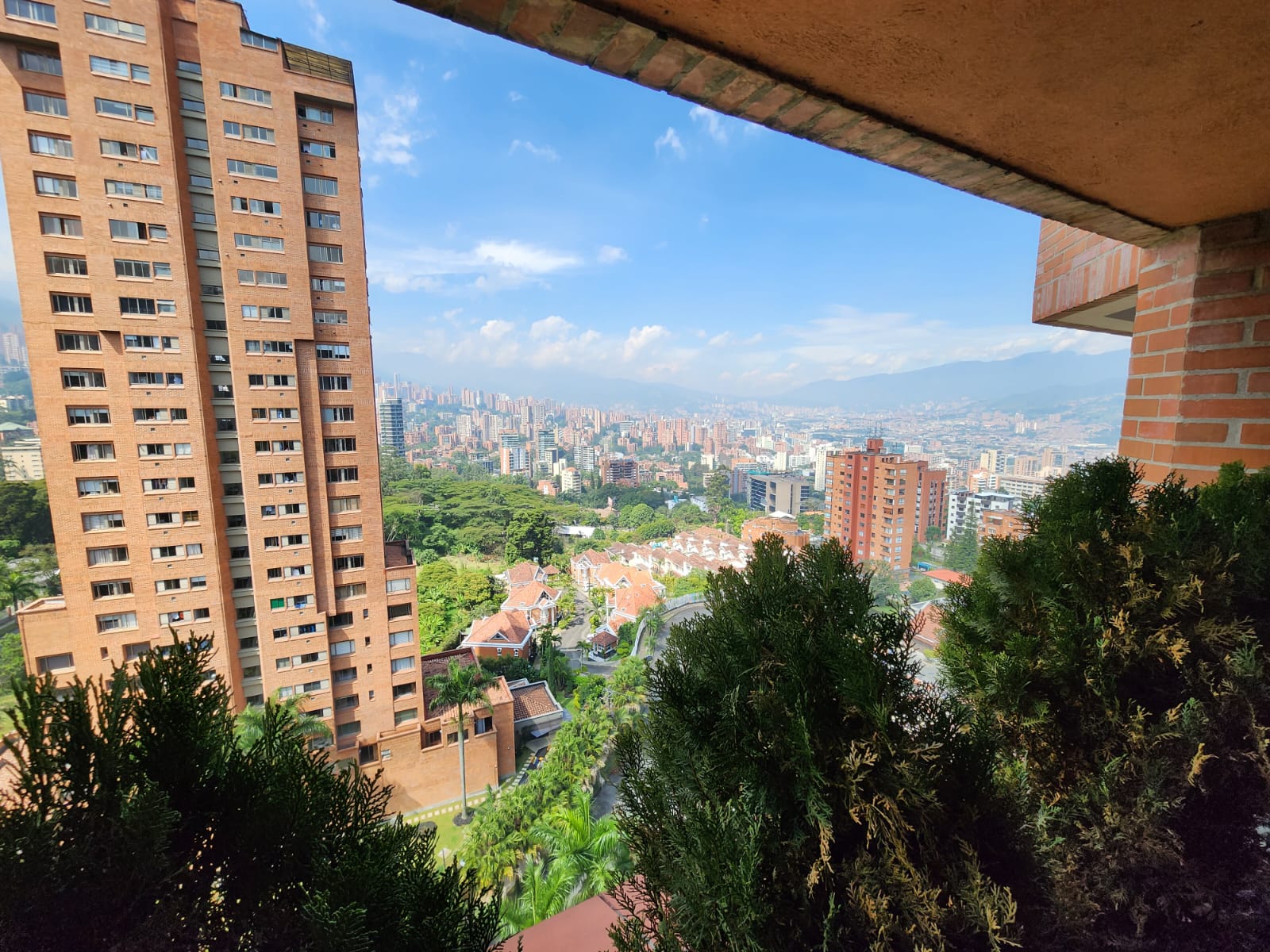 Two Level, 4,736 Sq Ft El Poblado 4 BR Remodeled Condo With Valley Views and Multiple Balconies