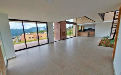 4BR Gated Community Home In El Retiro With Interior Metal Work, Gardens, and High Ceilings