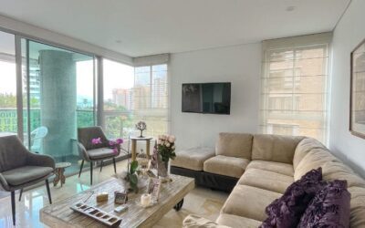 3BR El Poblado Apartment With Complete Amenities In Popular Location For Travelers
