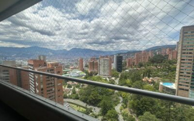 Views, Views, and More Views; Top-of the World 16th Floor El Poblado Apartment With Four Balconies and Two Units Per Floor