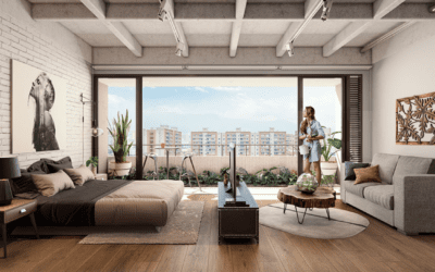 Two-Level Brand New 1BR El Poblado Penthouse With Stunning Views and April 2024 Delivery