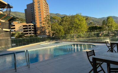 Price Reduced: New Construction 2BR El Poblado Apartment With Stunning Mountain Views, Complete Amenities, and Low Monthly Fees