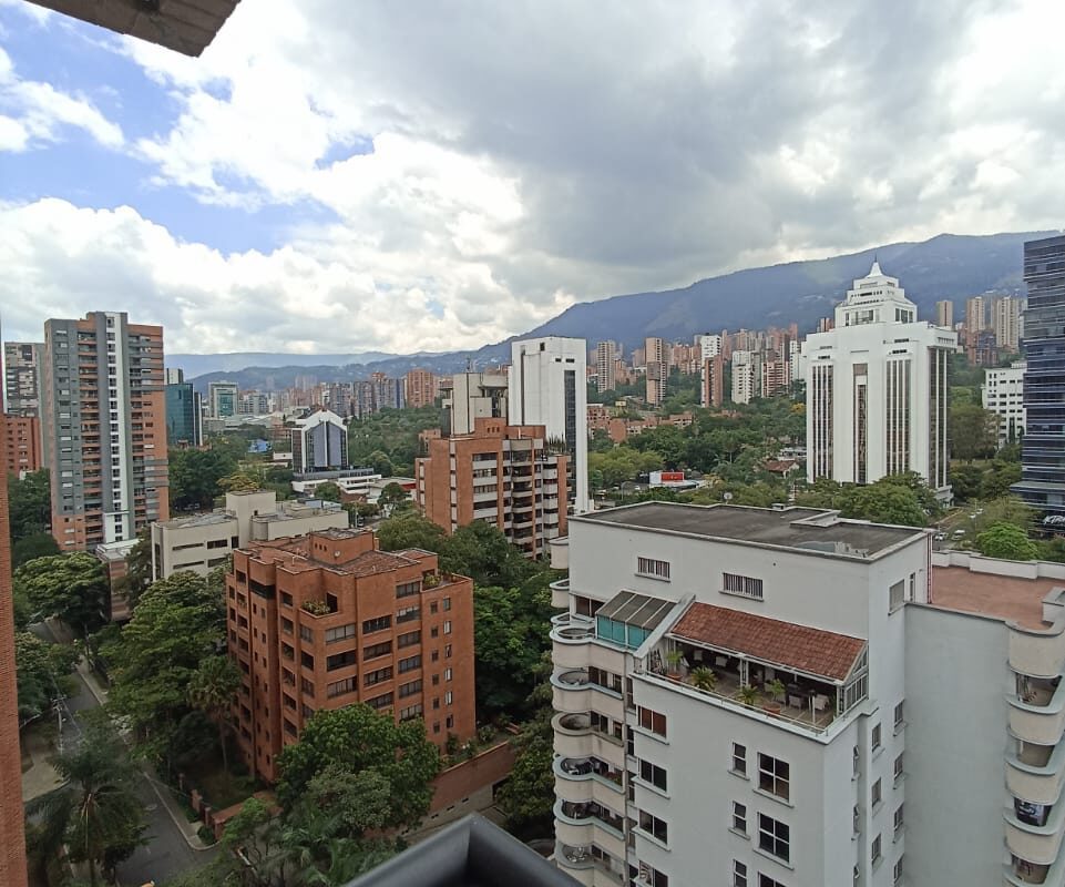 Last Unit Available; Like-New 17th Floor El Poblado Condo With Cool Balcony, Hardwood Floors, Interior Gardens & Top-of-the-Line Amenities