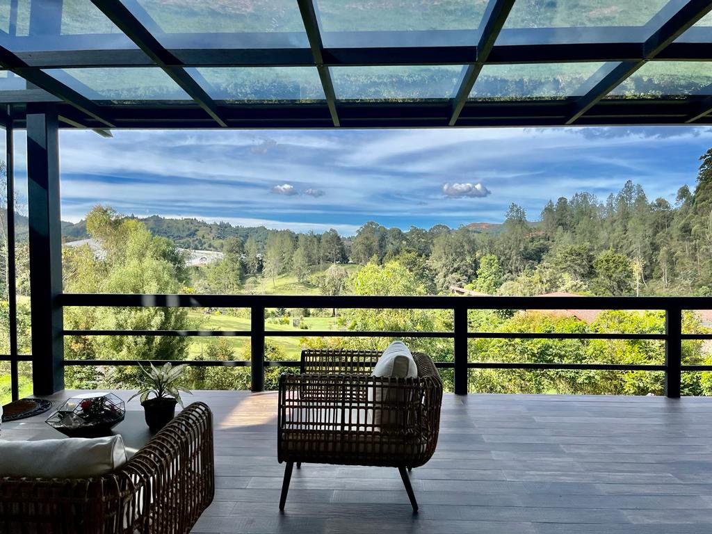 Brand New Gated Community Home One Hour From Medellin Just Outside El Retiro With High Ceilings, Forest Views, And Low Monthly Fees