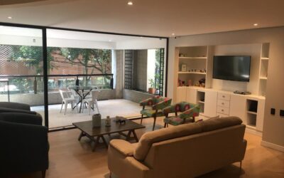 Remodeled 3BR El Poblado Apartment With Two Balconies and Rooftop Terrace in Perfect Rental Location