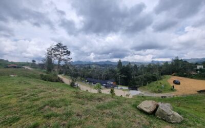Developed, Ready To Build Lot in Gated Community One Hour Outside Of Medellin Just Past El Retiro With Low HOA Fees