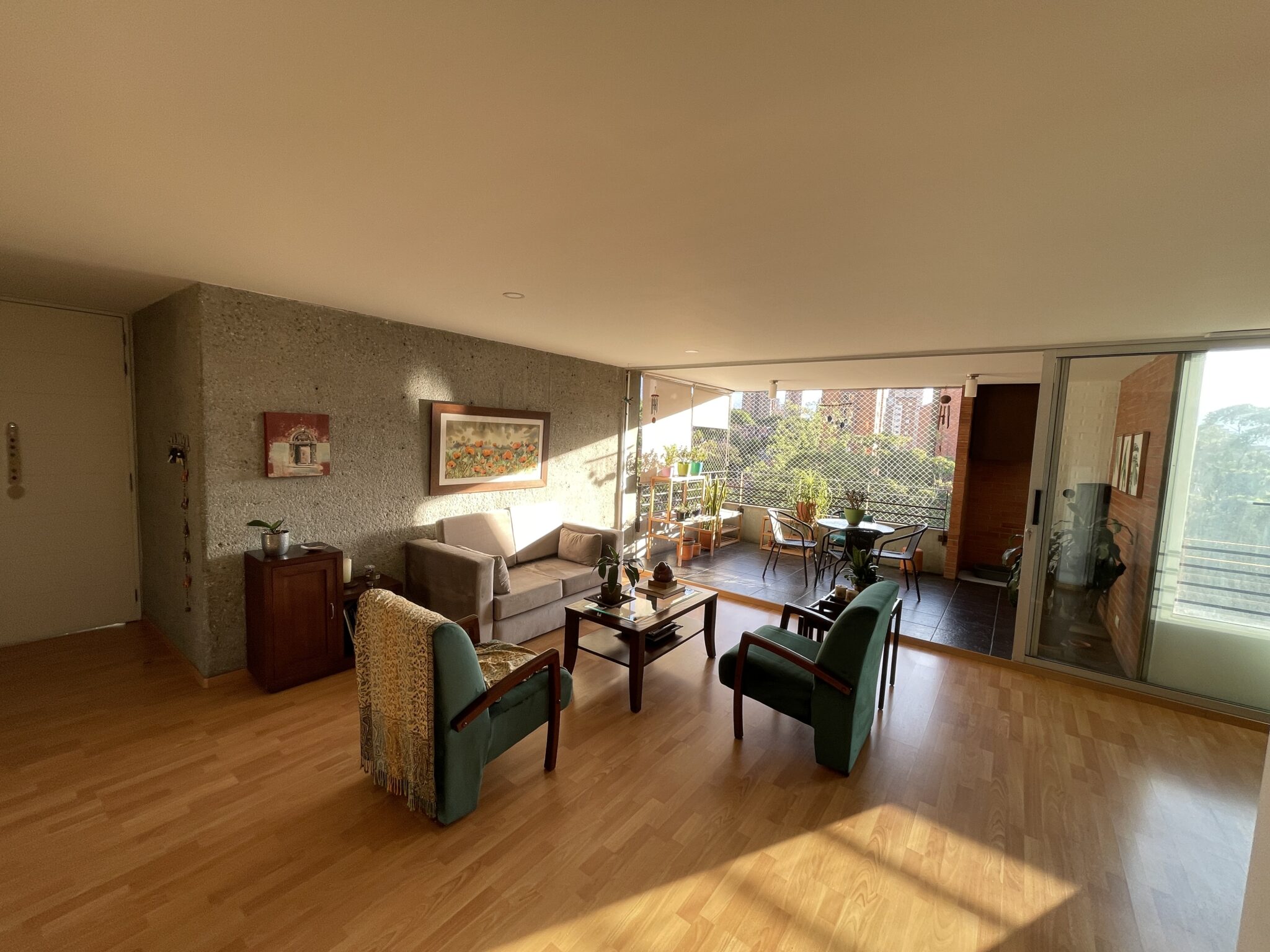 Well Priced, Spacious 2BR El Poblado Apartment Located in the Heart of Provenza With Two Units Per Floor