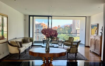 3BR El Poblado Apartment Located in Campestre with Two Balconies, Stunning Views, and Two Units Per Floor