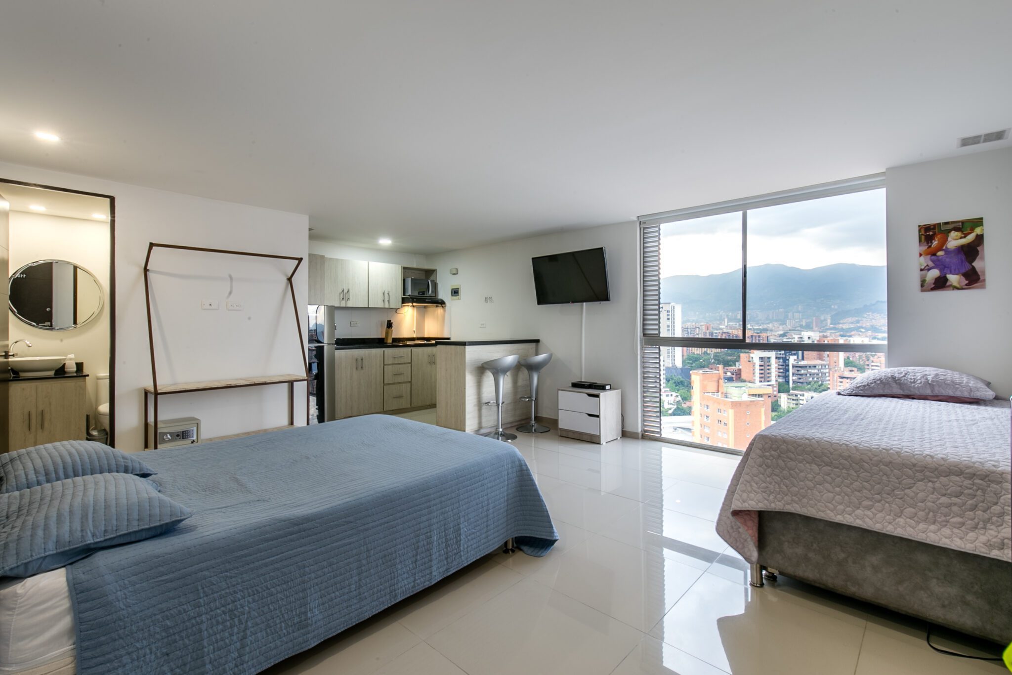 Price Reduced! The Lowest Priced Short-Term Rental Apartments In El Poblado WIth Low HOA Fees, Shared Rooftop Terrace, and Turnkey Pricing