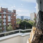 Low Cost Per Square Meter 3BR San Lucas (El Poblado) Apartment With Two Balconies – Ripe For A Remodel