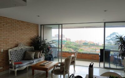3BR Envigado Apartment Steps From A Major Shopping Center With Two Balconies And An Upgraded Kitchen