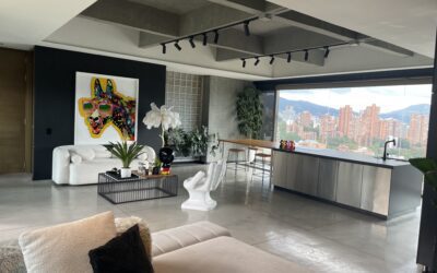Completely Remodeled and Modern 2BR El Poblado Bachelor Pad With Two Balconies and Provenza Adjacent Location