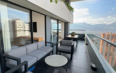 Brand New 3BR El Poblado Apartment With Modern, Luxury Finishing’s and Top-Of-The-World Views