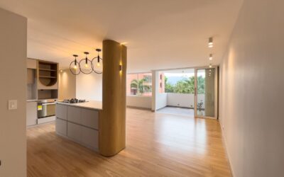 Recently Remodeled 2BR Golden Mile (El Poblado Apartment With Modern Design and Sizeable Balcony