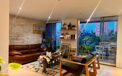 8th Floor 2BR Envigado Apartment With Green Views and Complete Amenities in Quiet Area