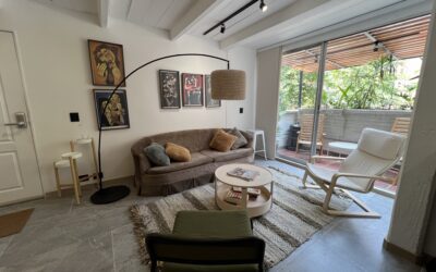 First-Floor, Turnkey El Poblado 2BR Apartment With Modern Finishing’s and Luxurious Master Bathroo,