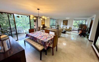 3BR San Lucas (El Poblado) Apartment Surrounded By Calming Forest Views With Two Units Per Floor
