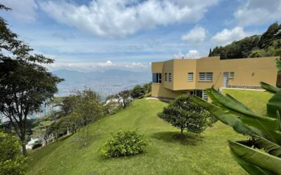 Panoramic, Breathtaking Views of Medellin – 3BR Home in Exclusive El Poblado Gated Community