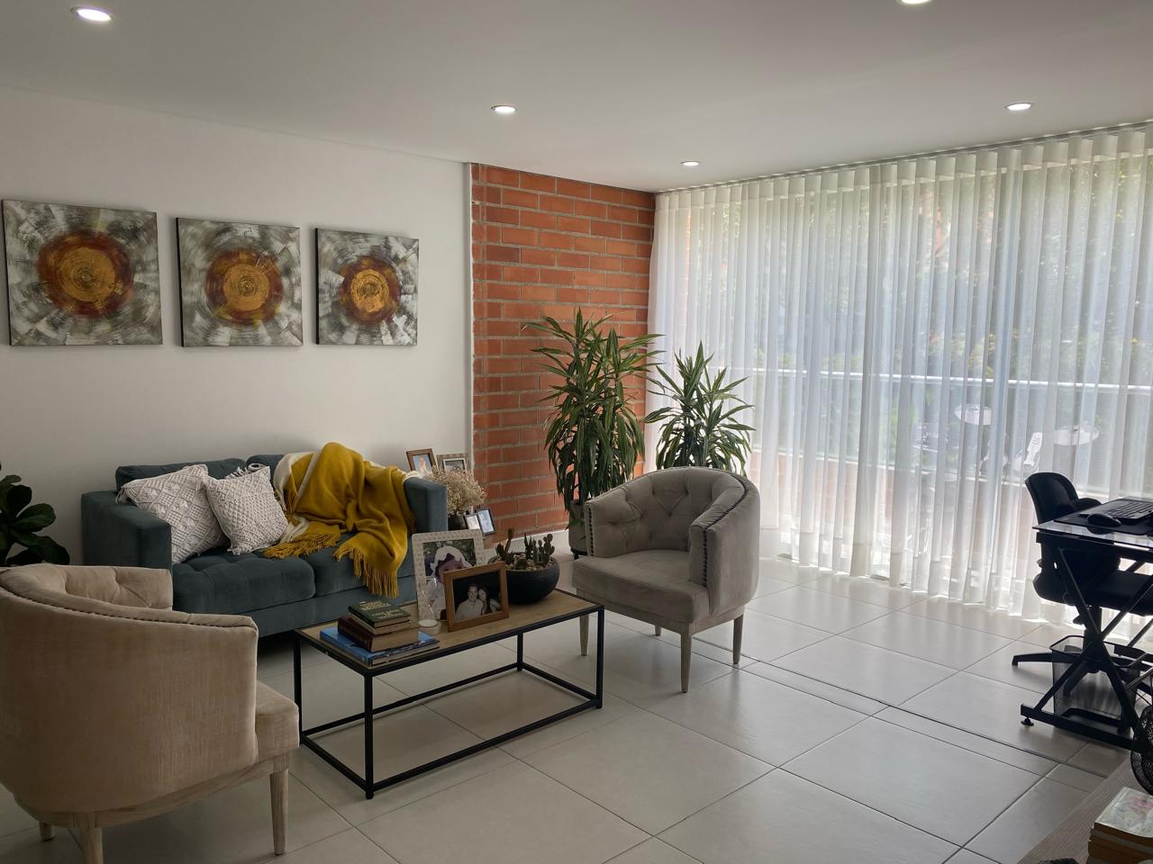 Fairly New, Well-Located 3BR Envigado Apartment With Large Private Terrace, Low Carrying Costs, and Impressive Amenity Package