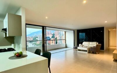 Brand-New, High-Floor El Poblado Apartment With Top Tier Amenities and Stunning City Views