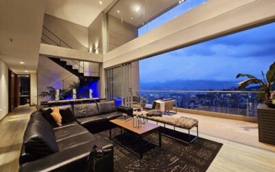 Stunning El Poblado Two-Level Penthouse With Unbeatable Views, Rooftop Terrace, and Favorable Location