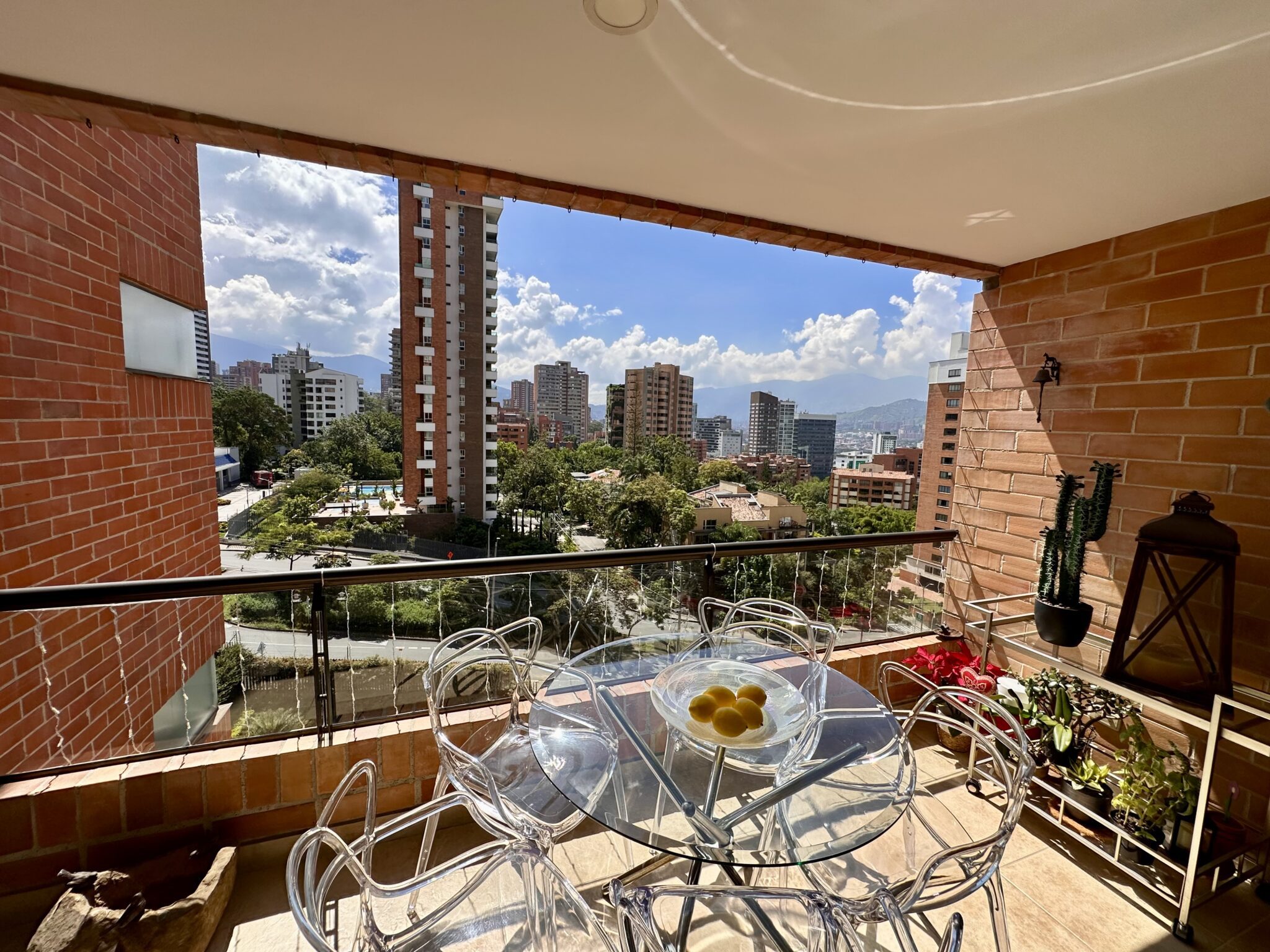 Turnkey 2BR El Poblado Apartment With With City Views, A/C, and Convenient Golden Mile Location