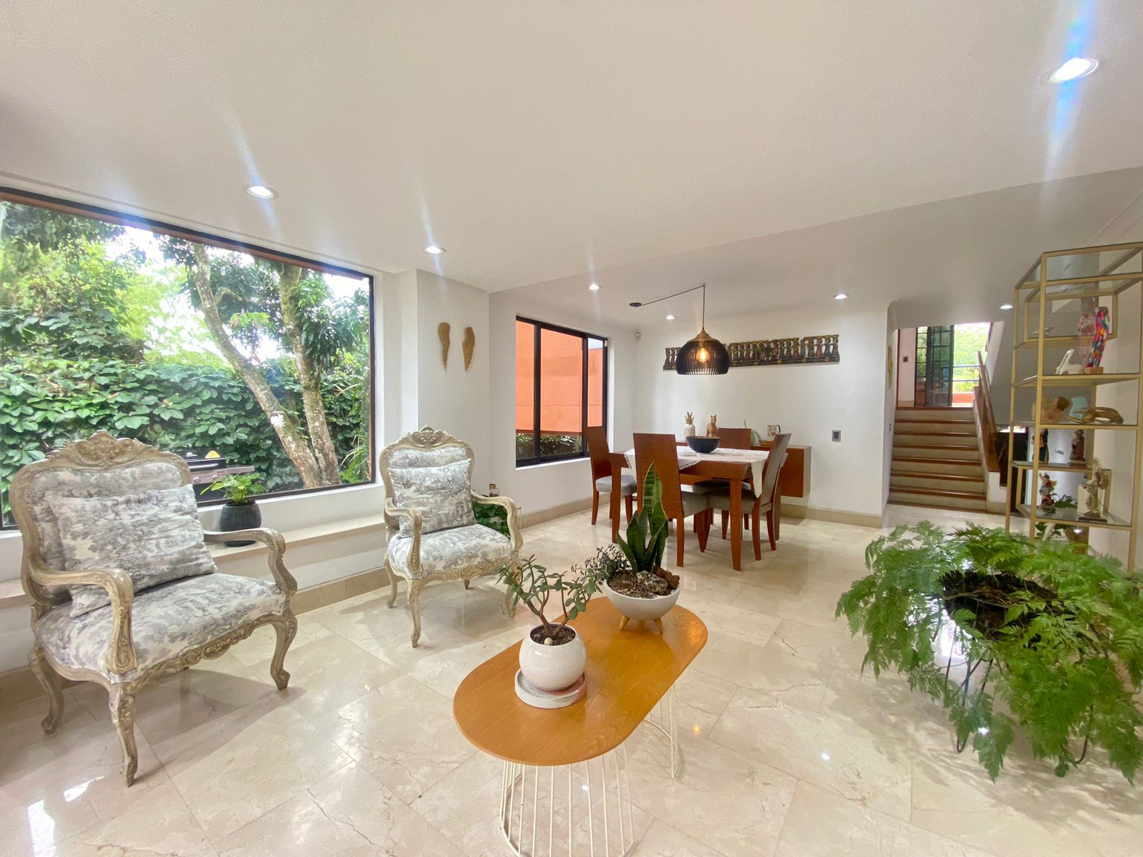 3BR El Poblado Gated Community Home With High Ceilings and Backyard Space