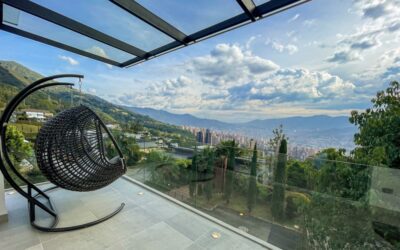 Spectacular Views Atop Medellin – Modern Four Bedroom Gated Community Home With Quick Access To El Poblado