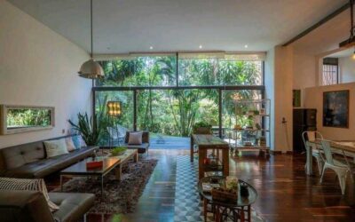 2BR El Poblado Apartment: Spectacularly Remodeled with Green Surroundings and Steps To El Tesoro