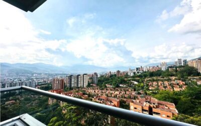 Fairly New Envigado 3BR Apartment With Breathtaking Valley Views and Super Amenities