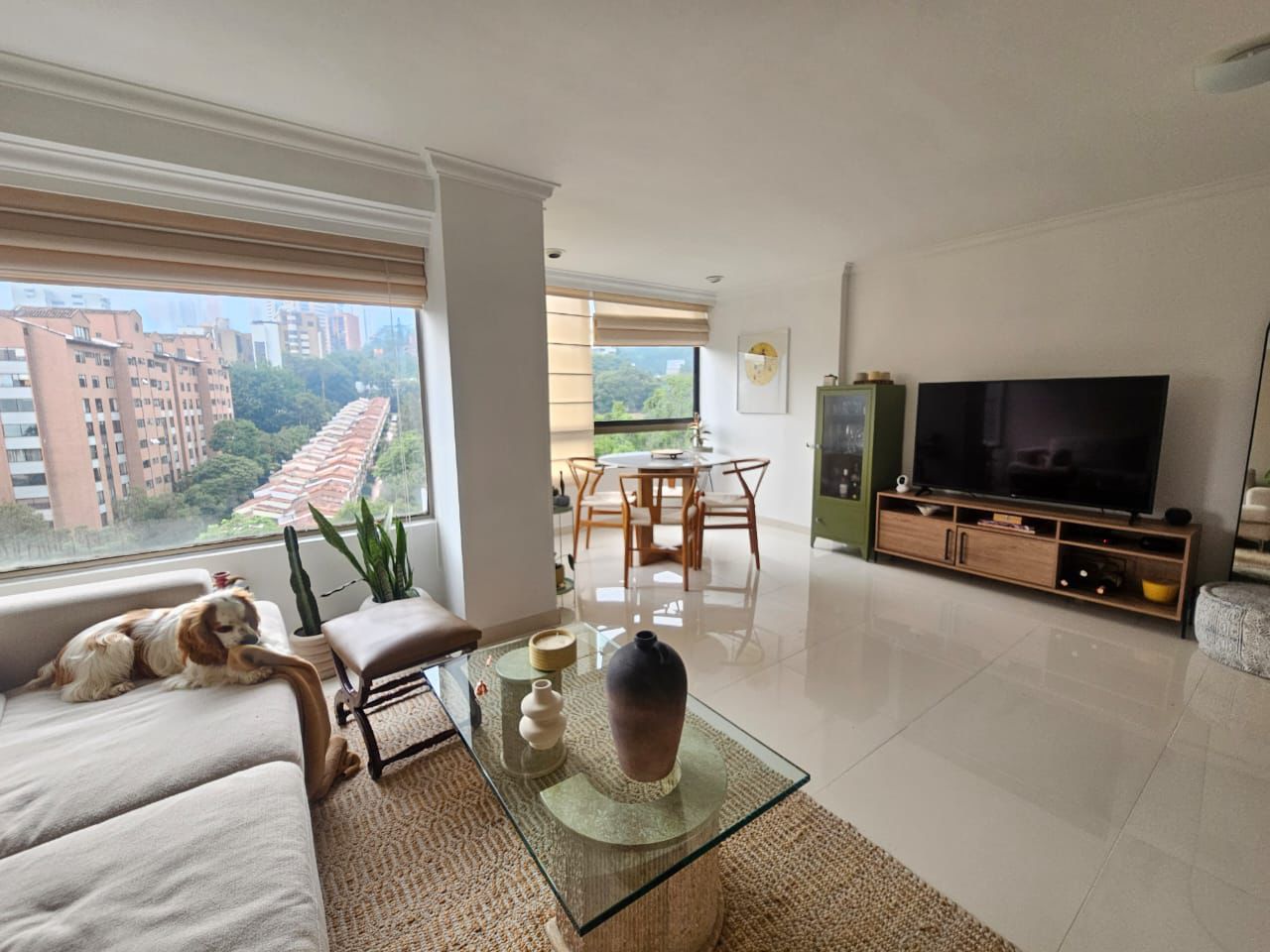 Remodeled 10th Floor El Poblado Penthouse With Stunning Green Views and Low Carrying Costs