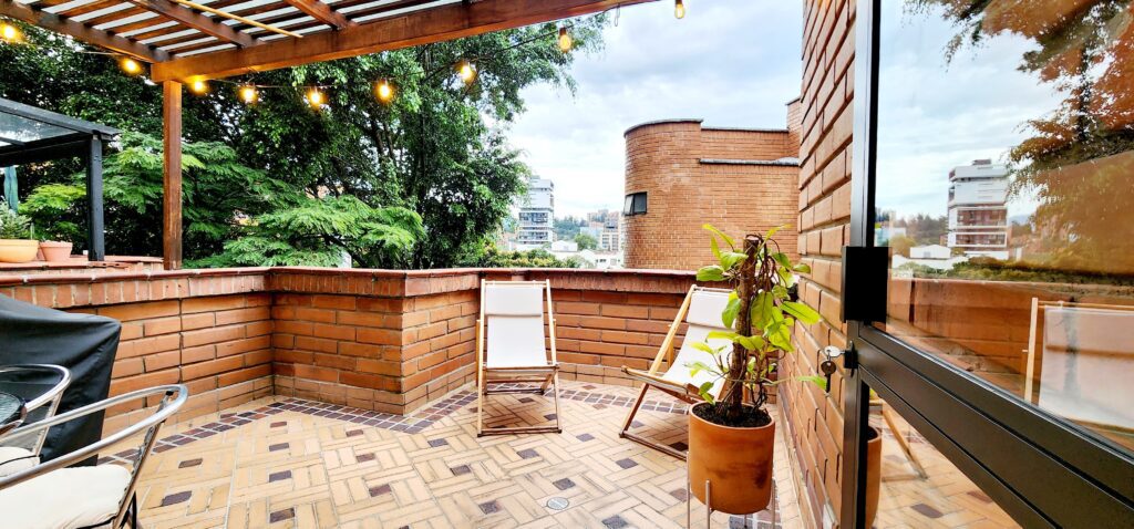 3BR El Poblado Apartment With Private Terrace, High Ceilings, and Open Concept Kitchen