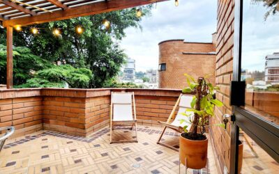 3BR El Poblado Apartment With Private Terrace, High Ceilings, and Open Concept Kitchen