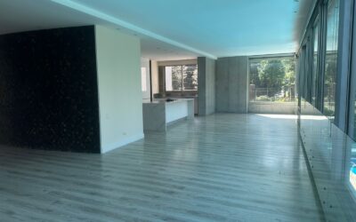 Modern, Remodeled Los Balsos (El Poblado) 2BR Apartment With Open Kitchen and Floor-To-Ceiling Windows