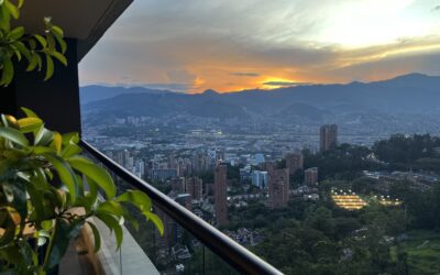 Brand New, Modern Design Two-Level El Poblado Penthouse With Industrial Style and Sunset Views