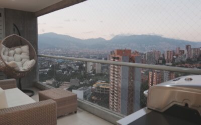 Stunning 3BR Provenza (El Poblado Apartment) with Excellent Views and Great Amenities