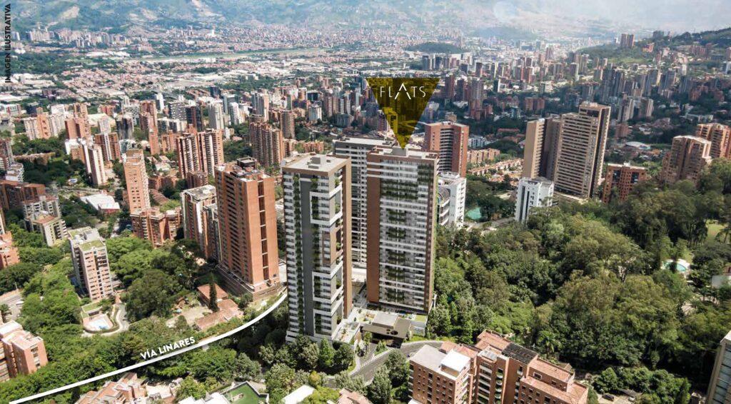 Two Units Available In Brand New Building with Complete Amenities: Modern One-Bedroom Apartments in El Poblado with Spectacular Views