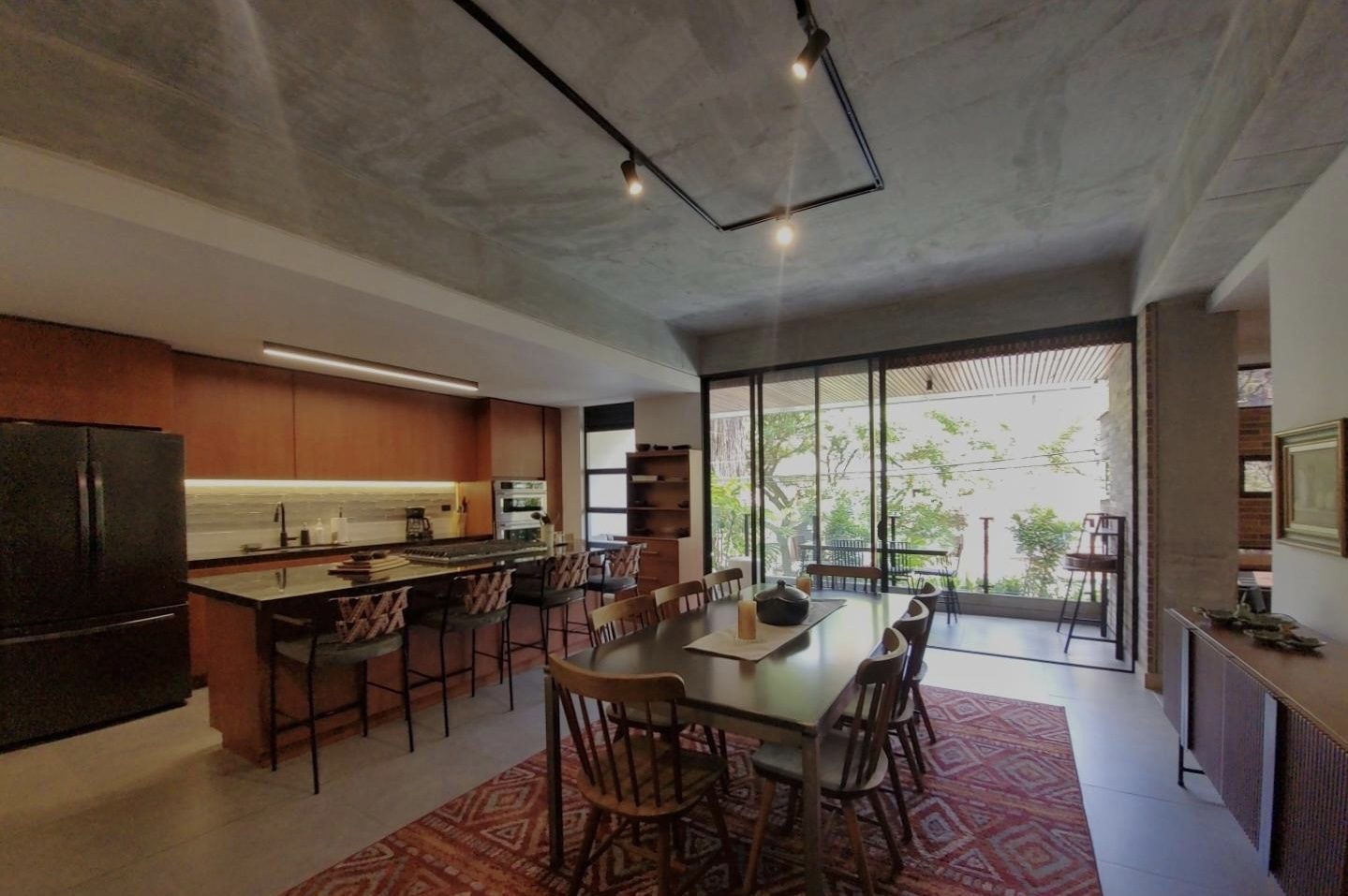 Rare Find! Like-New, Industrial Style 3BR Laureles Apartment Just Steps From Entertainment With Low HOA Fees and One Unit Per Floor
