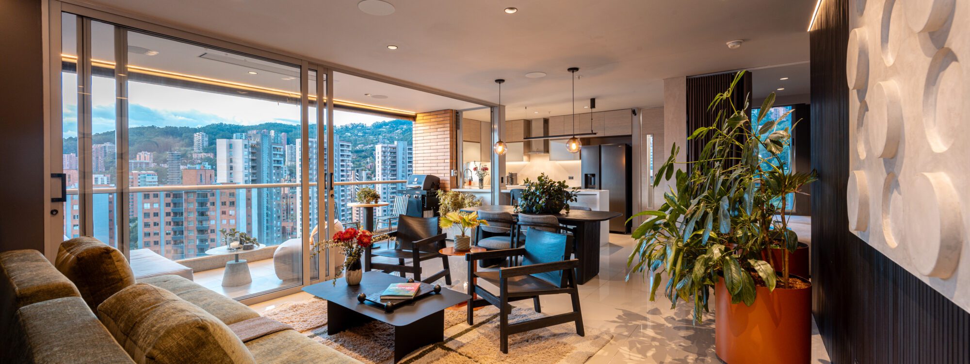 Stunning, High-Floor 3BR El Poblado Apartment With Turnkey Pricing In The Heart Of Provenza